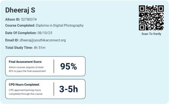 Diploma in Digital Photography